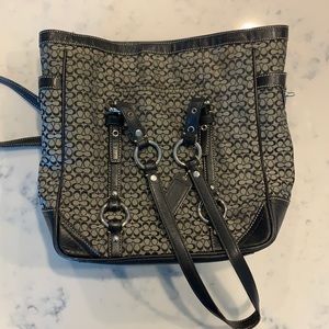 Coach 11526 Mini Signature Lunch Tote Handbag